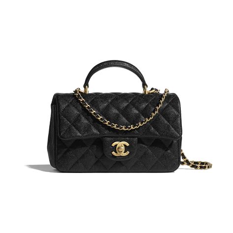 chanel mini flap bag gold hardware|chanel mini flap bag with top handle.